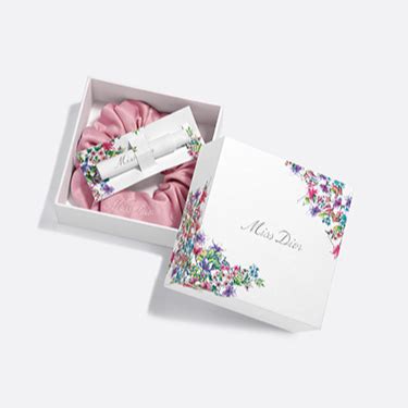 scrunchie miss dior|DIOR Miss Dior Hair Scrunchie Gift Set NEW BOX .